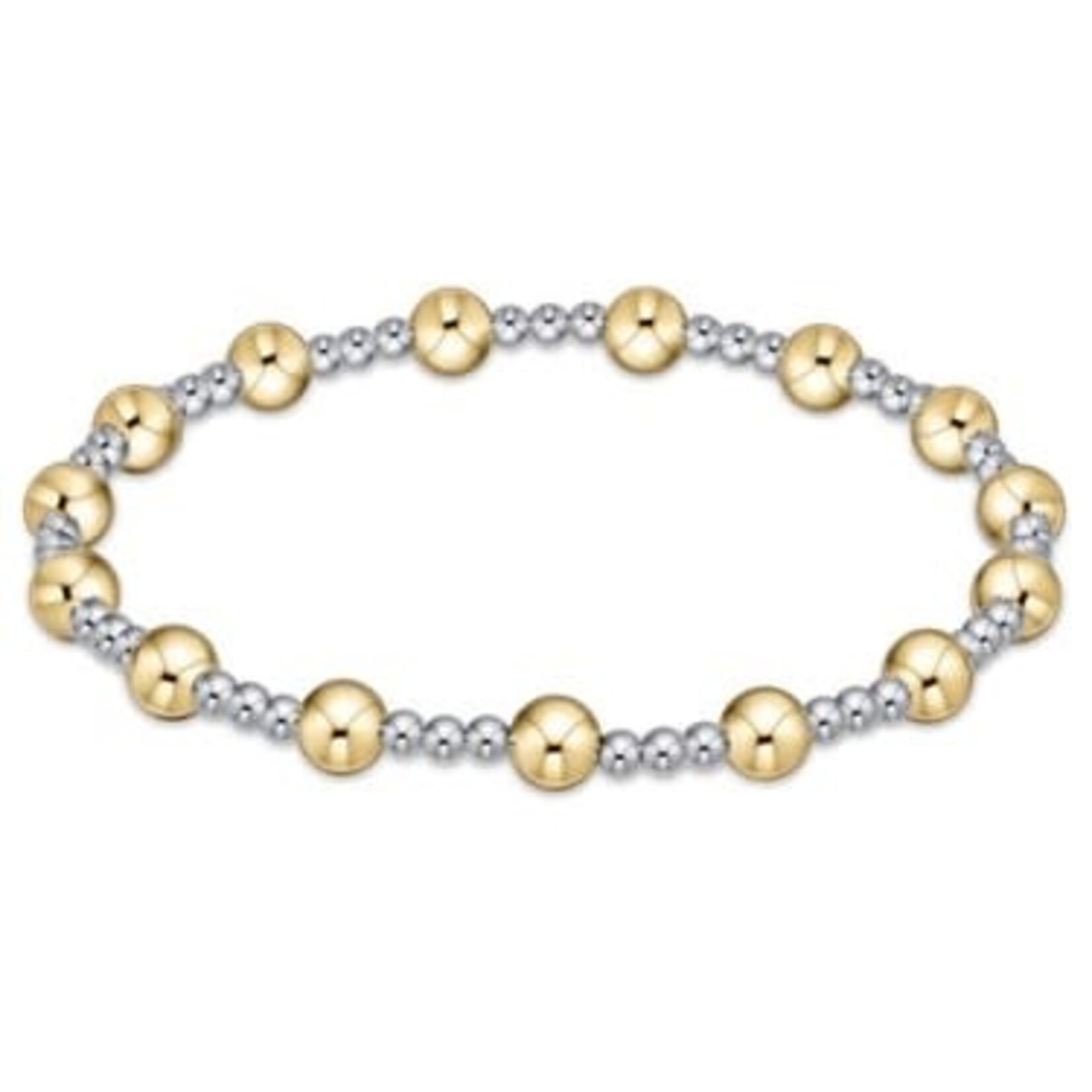 enewton Design enewton Extends - Classic Sincerity Pattern 5mm Bead Bracelet - Mixed Metal