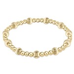 enewton Design Dignity Sincerity Pattern 6mm Bead Bracelet - Gold