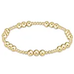 enewton Design Classic Joy Pattern 5mm Bead Bracelet - Gold