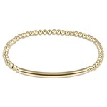 enewton Design CLASSIC GOLD 3MM BEAD BRACELET - BLISS BAR SMOOTH