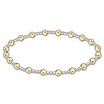 enewton Design Classic Sincerity Pattern 4mm Bead Bracelet - Mixed Metal