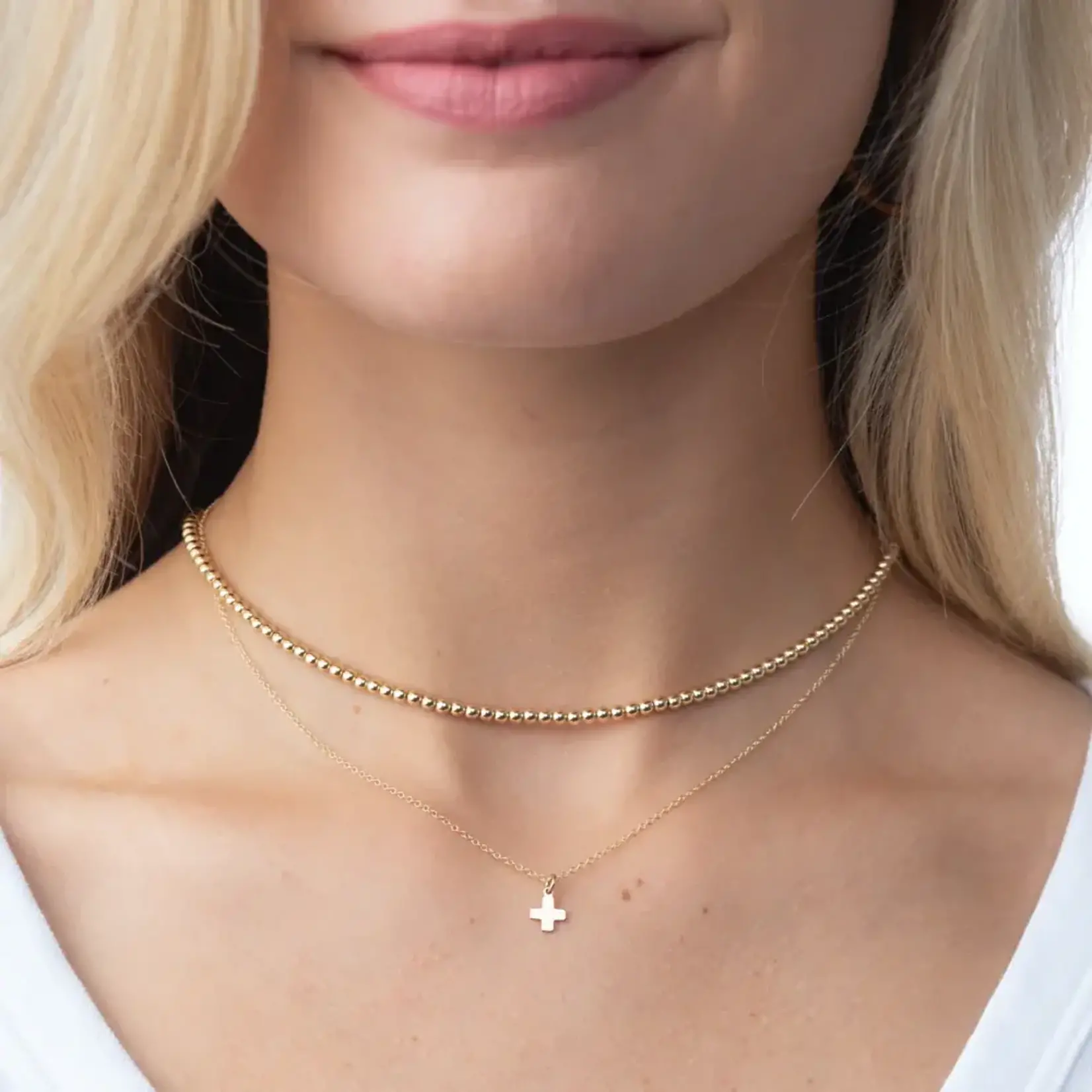 enewton Design 17" Choker Classic Gold 3mm Bead