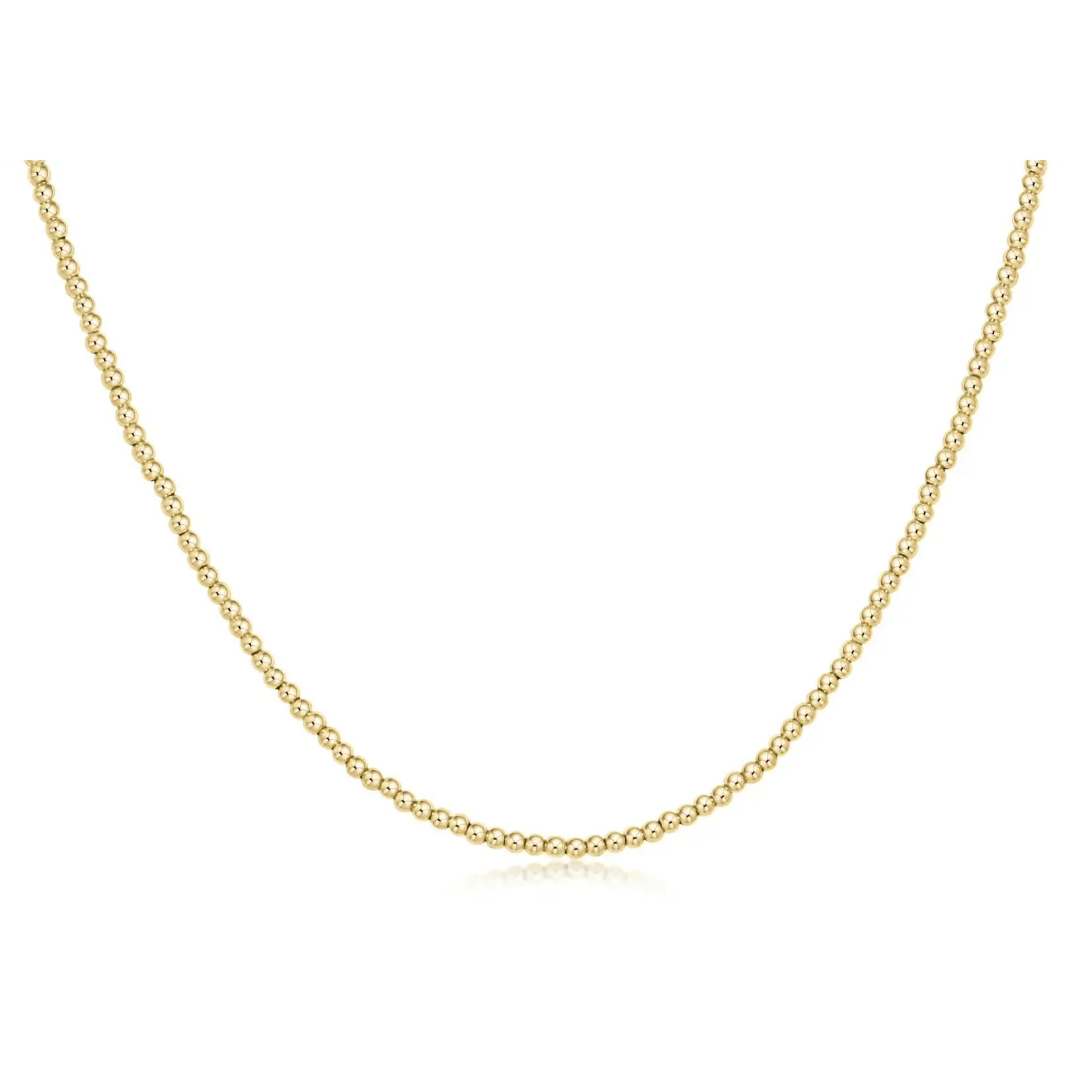 enewton Design 17" Choker Classic Gold 2mm Bead
