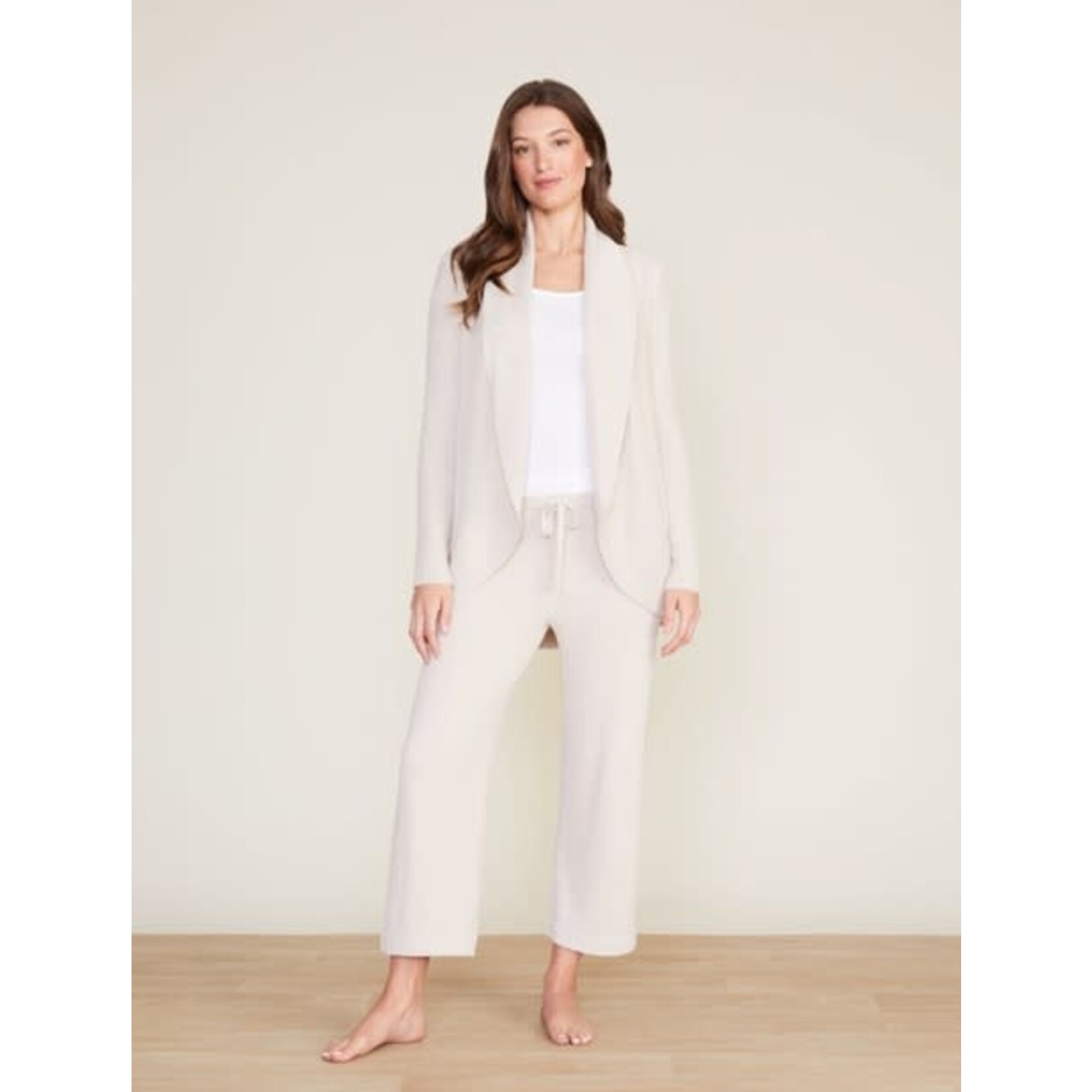 Barefoot Dreams CozyChic Lite Circle Cardi in Stone
