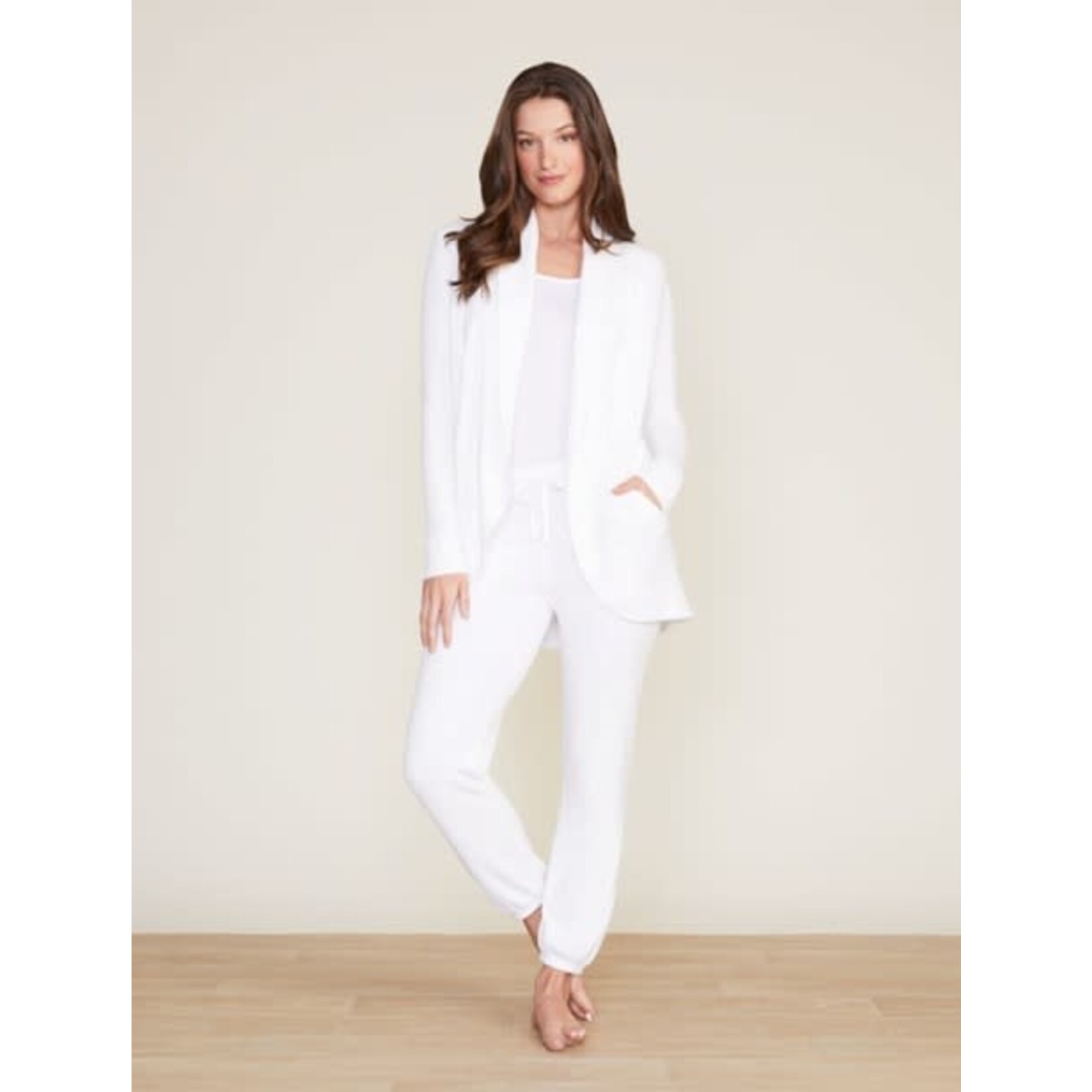Barefoot Dreams CozyChic Lite Circle Cardi in Sea Salt