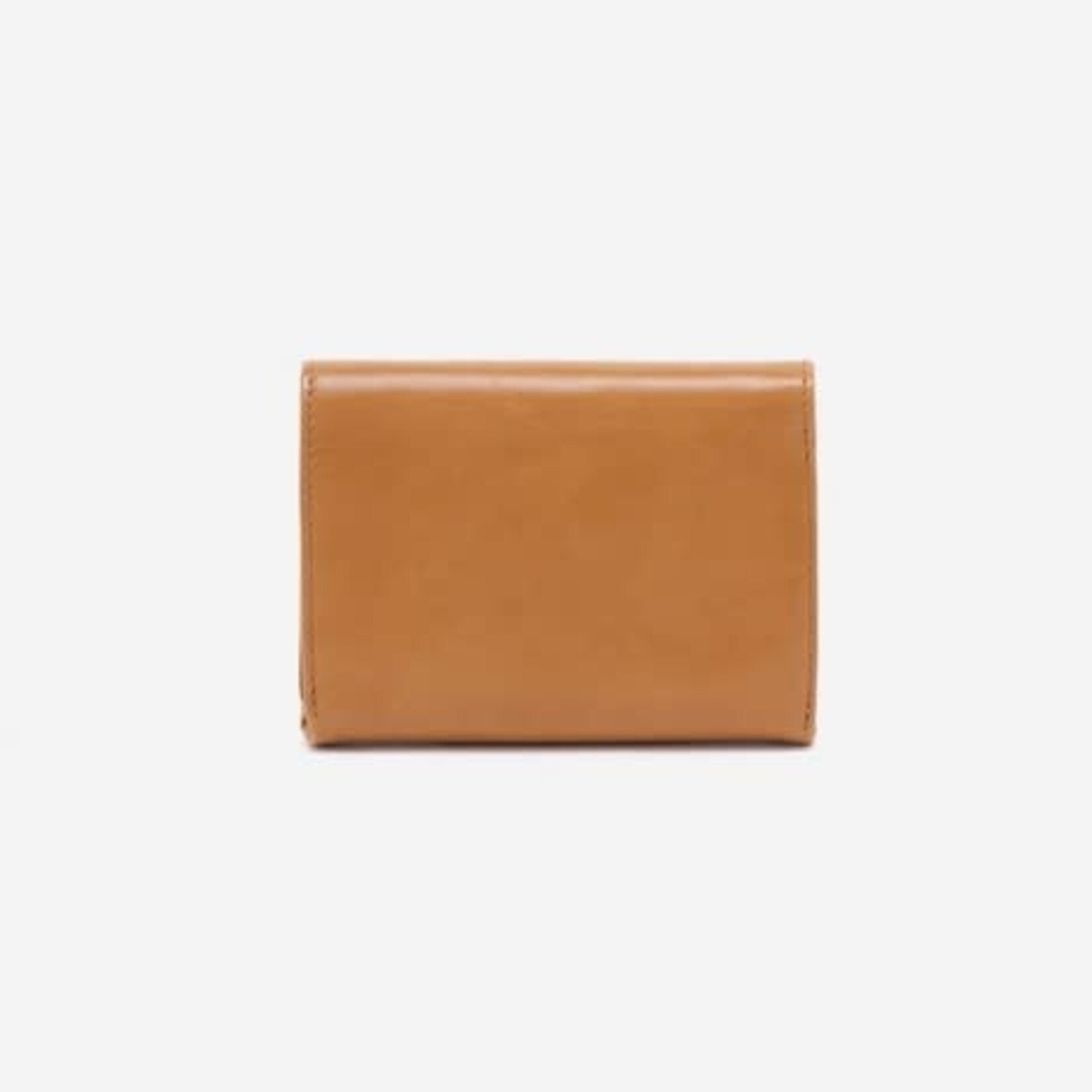 HOBO Robin Vintage Hide Leather Compact Wallet in Natural