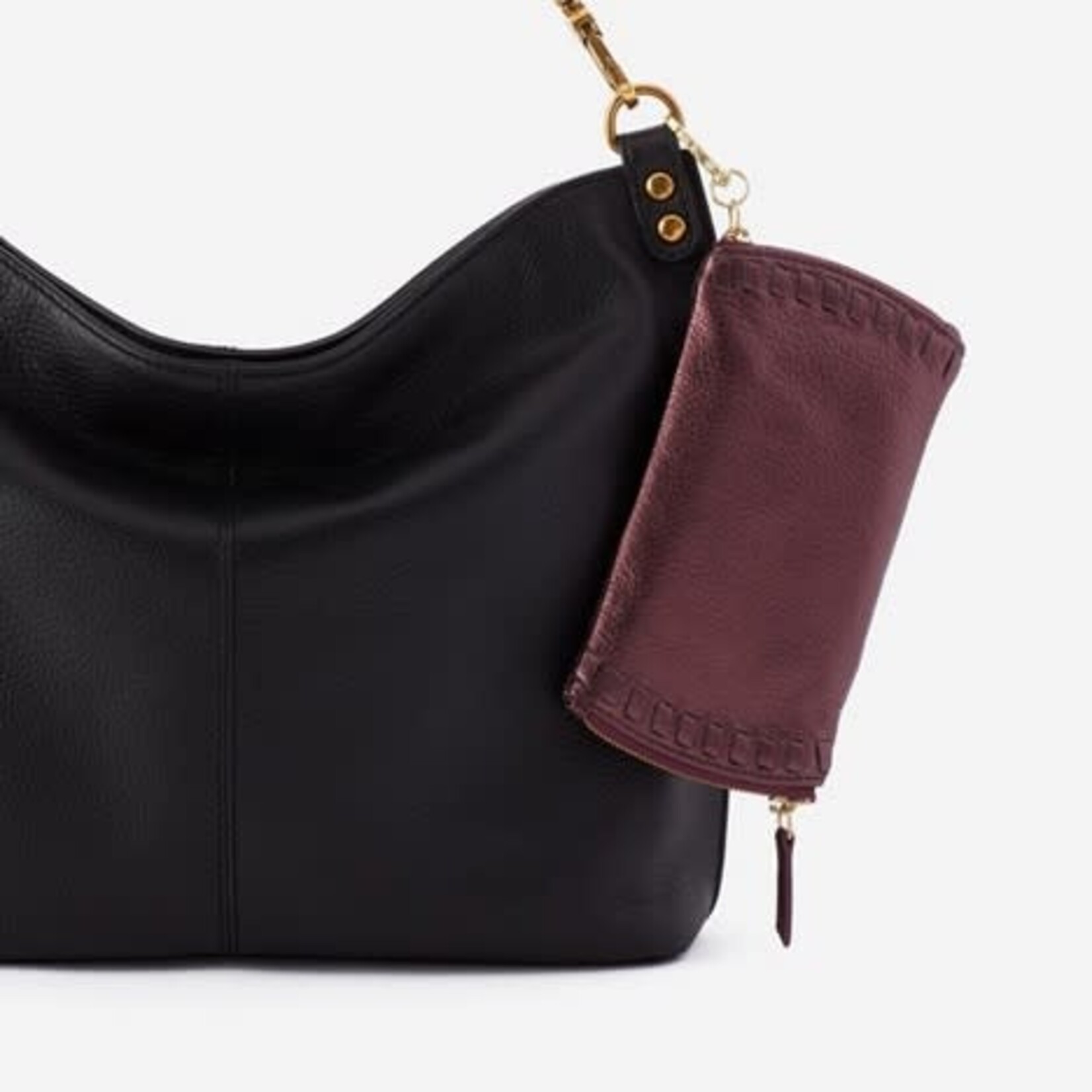 HOBO Spark Double Eyeglass Case in Frosted Plum