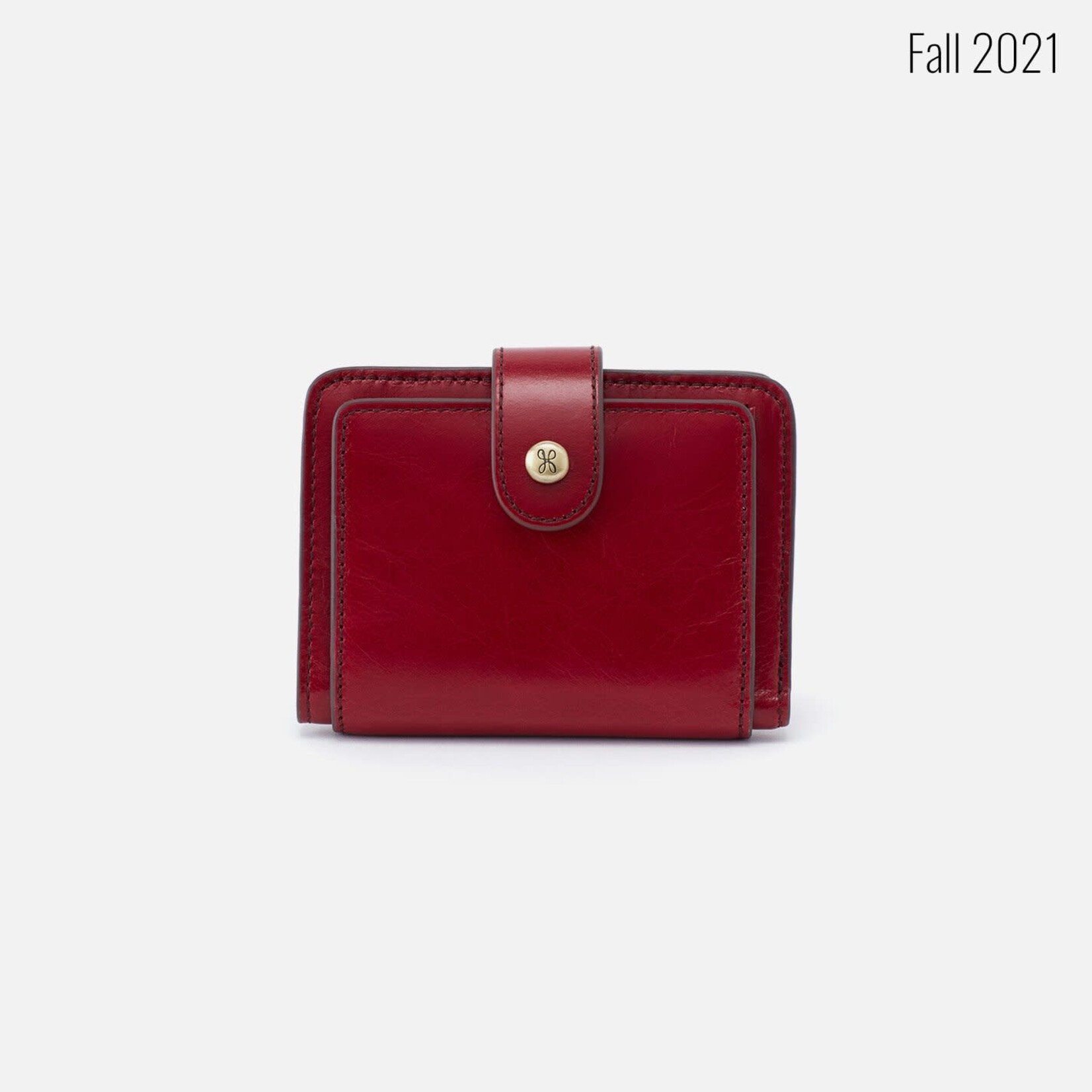 HOBO Vow Cardinal Vintage Hide Leather Wallet