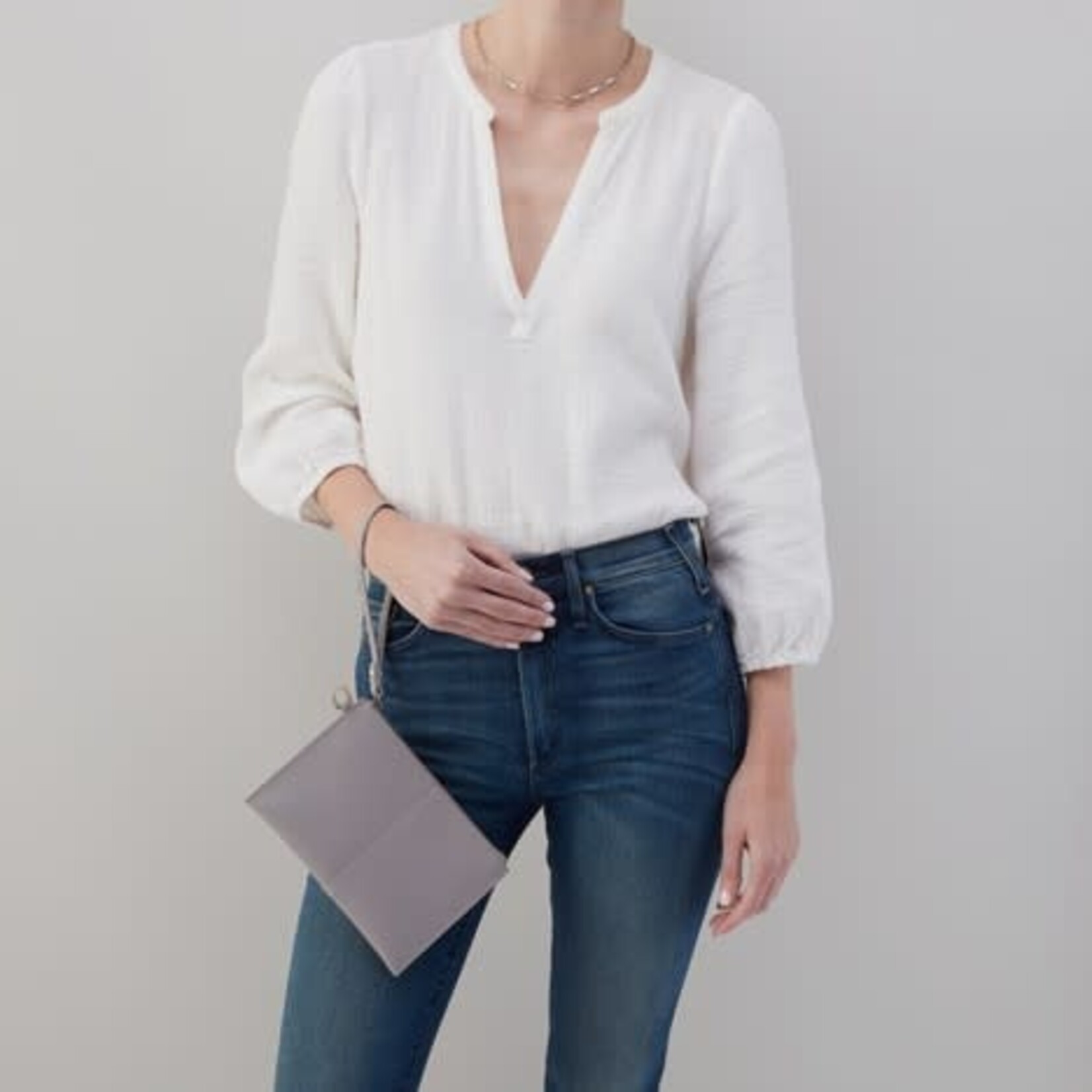 HOBO Vida Small Pouch - Morning Dove Grey