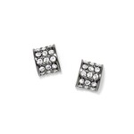 Brighton Meridian Post Earrings Hematite