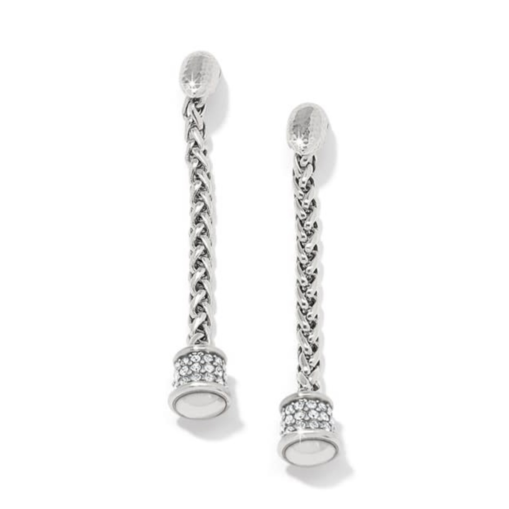 Brighton Meridian Ventus Post Drop Earrings Silver
