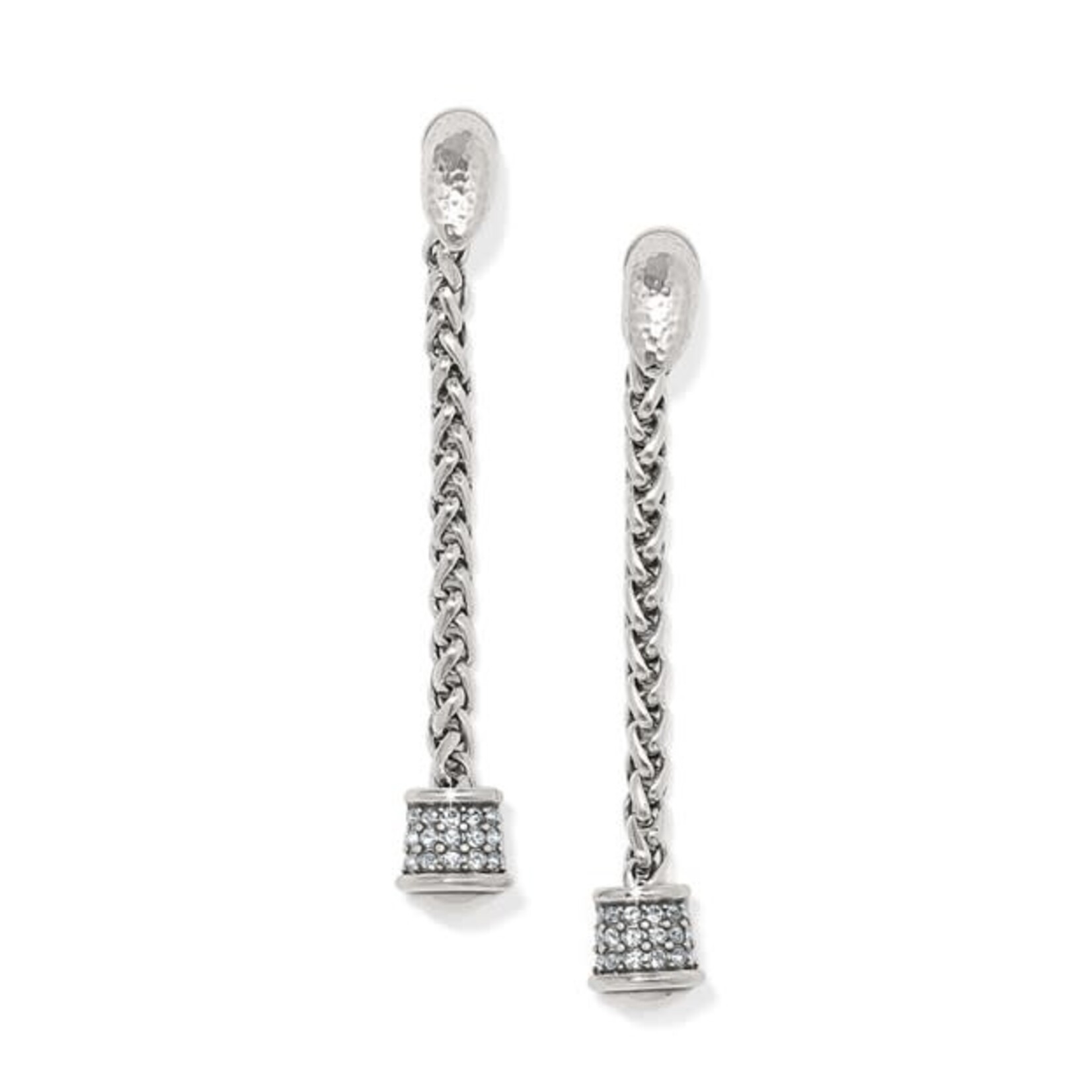 Brighton Meridian Ventus Post Drop Earrings Silver