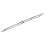 Brighton Cleo Pave Link Bracelet Silver