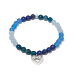 Brighton Enchanting Heart Stretch Bracelet
