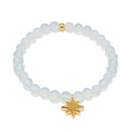 Brighton Enchanting Star Stretch Bracelet Gold