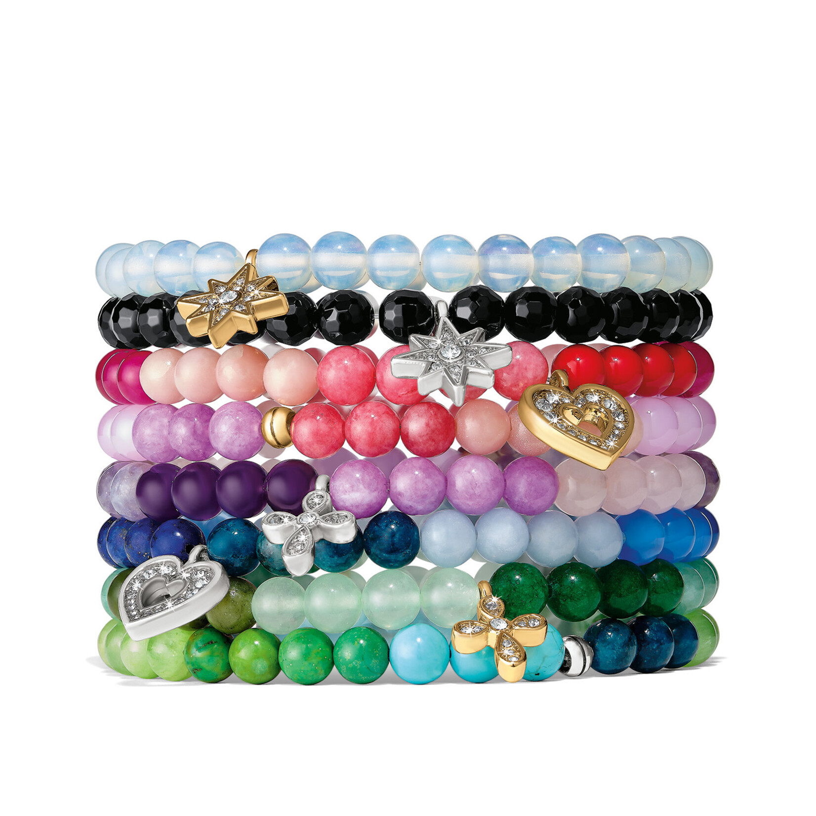 Brighton Enchanting Star Stretch Bracelet Gold