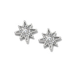 Brighton Enchanting Star Post Earrings Silver