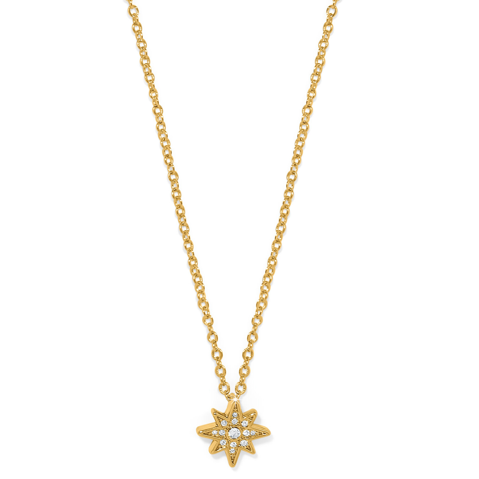 Brighton Enchanting Star Necklace Gold