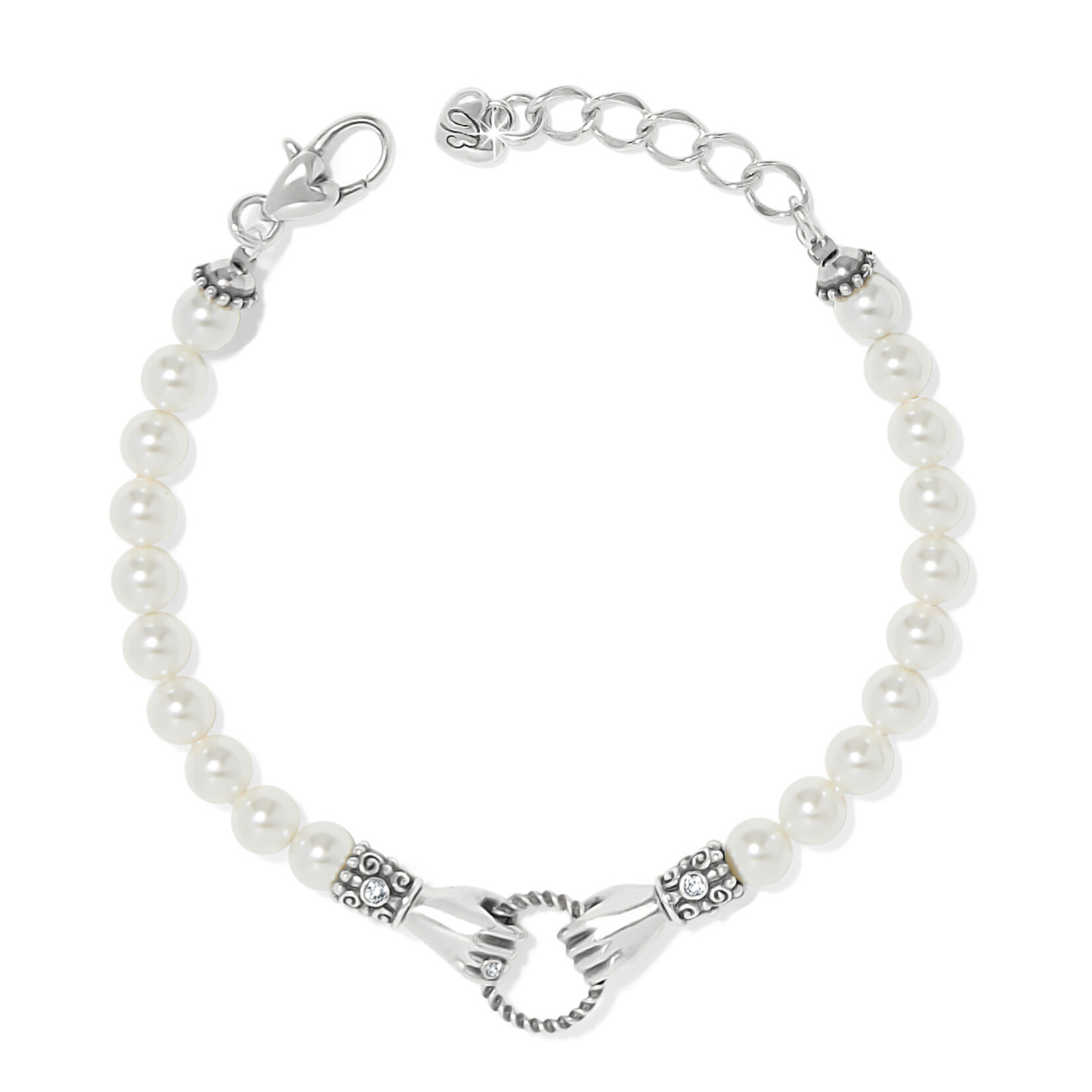 Brighton Loving Hands Pearl Bracelet