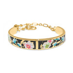 Brighton Botanique Butterfly Gold Bar Bracelet