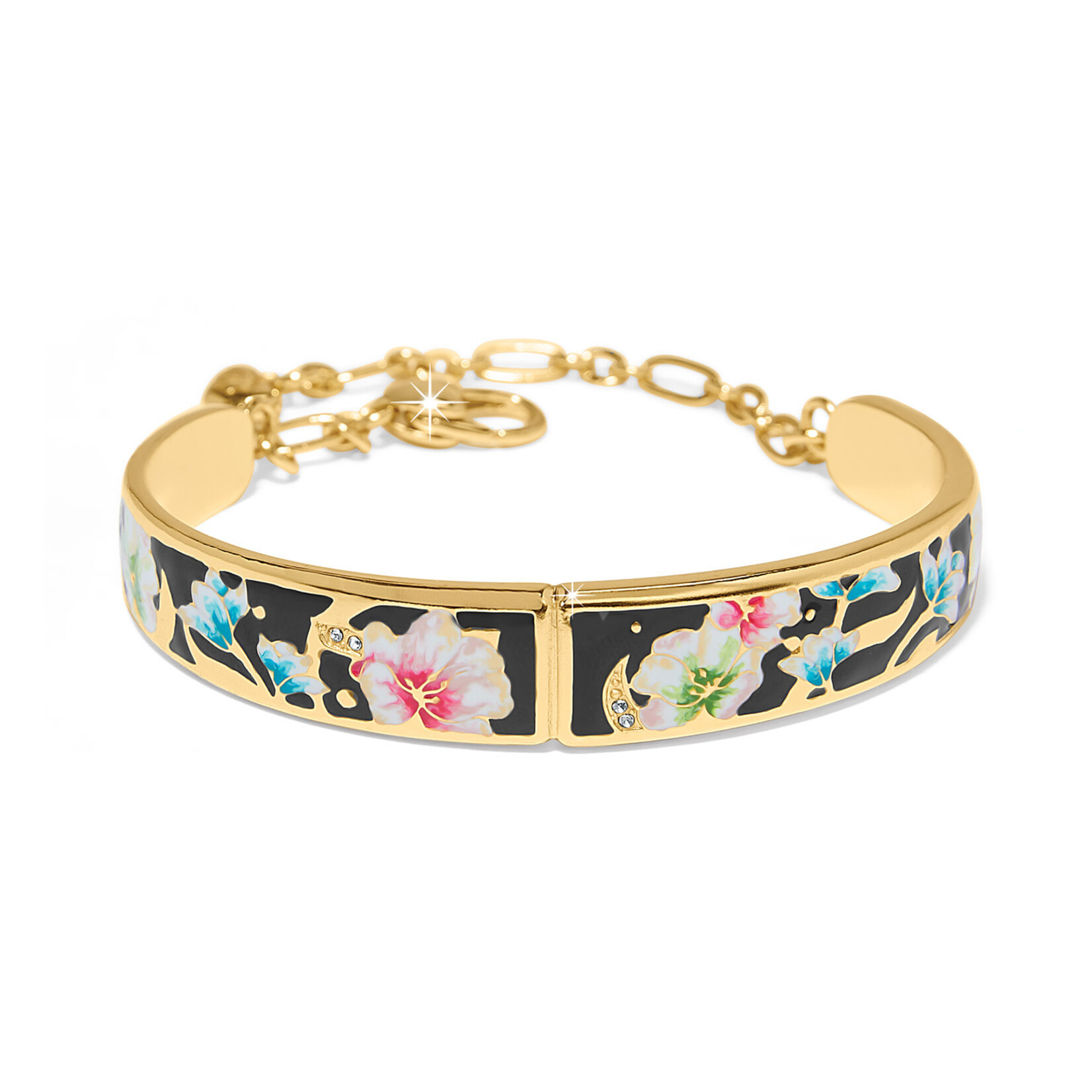 Brighton Botanique Butterfly Gold Bar Bracelet