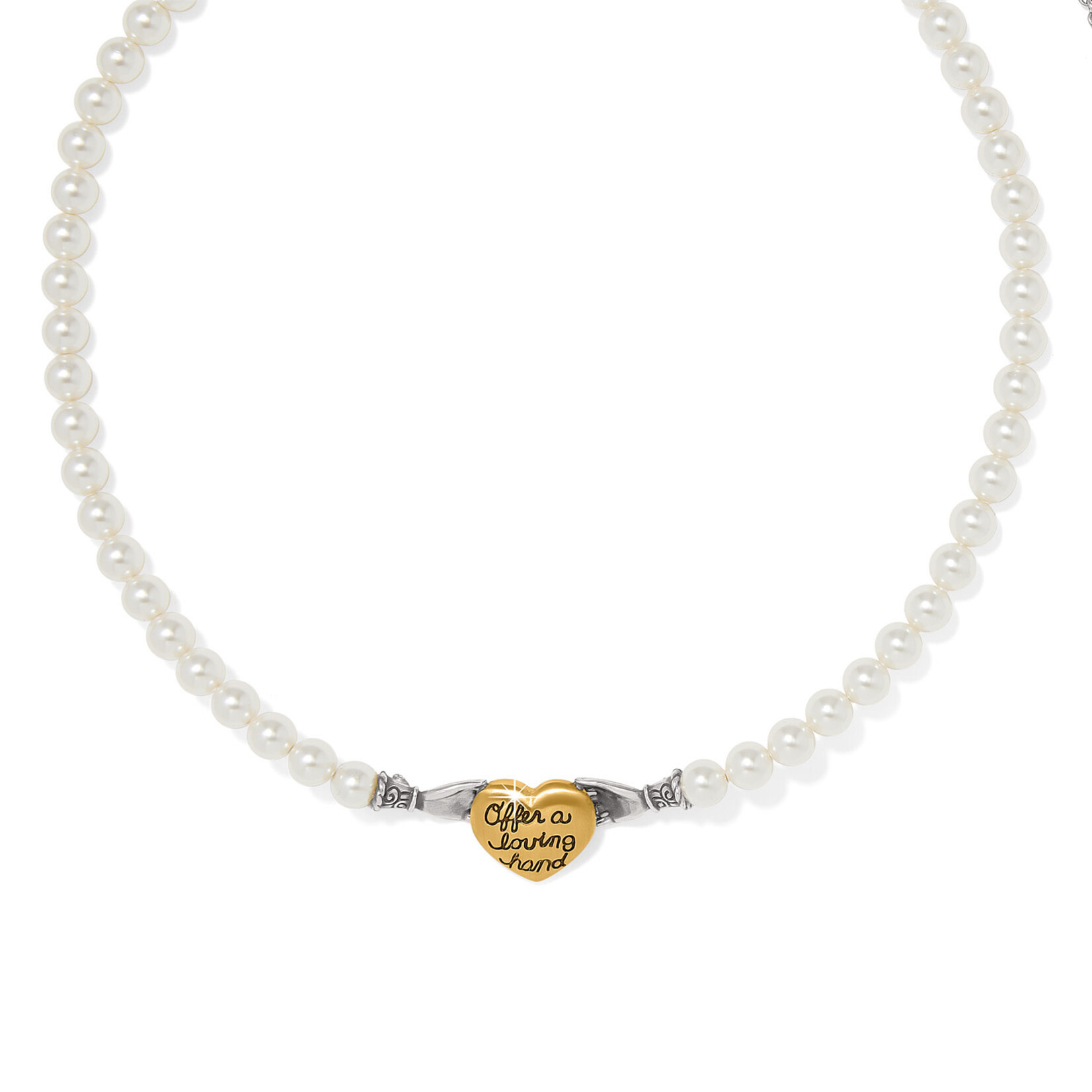 Brighton Loving Hands Pearl Necklace