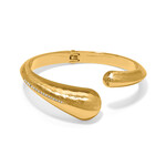Brighton Nile Gold Open Hinge Bangle