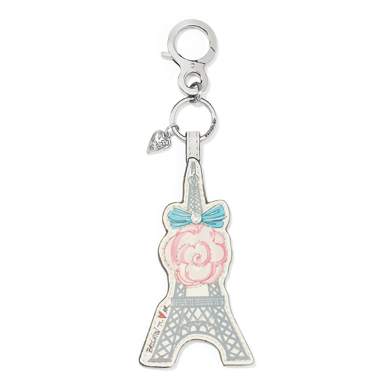 Brighton Paris Blooms La Tour Eiffel Handbag Fob