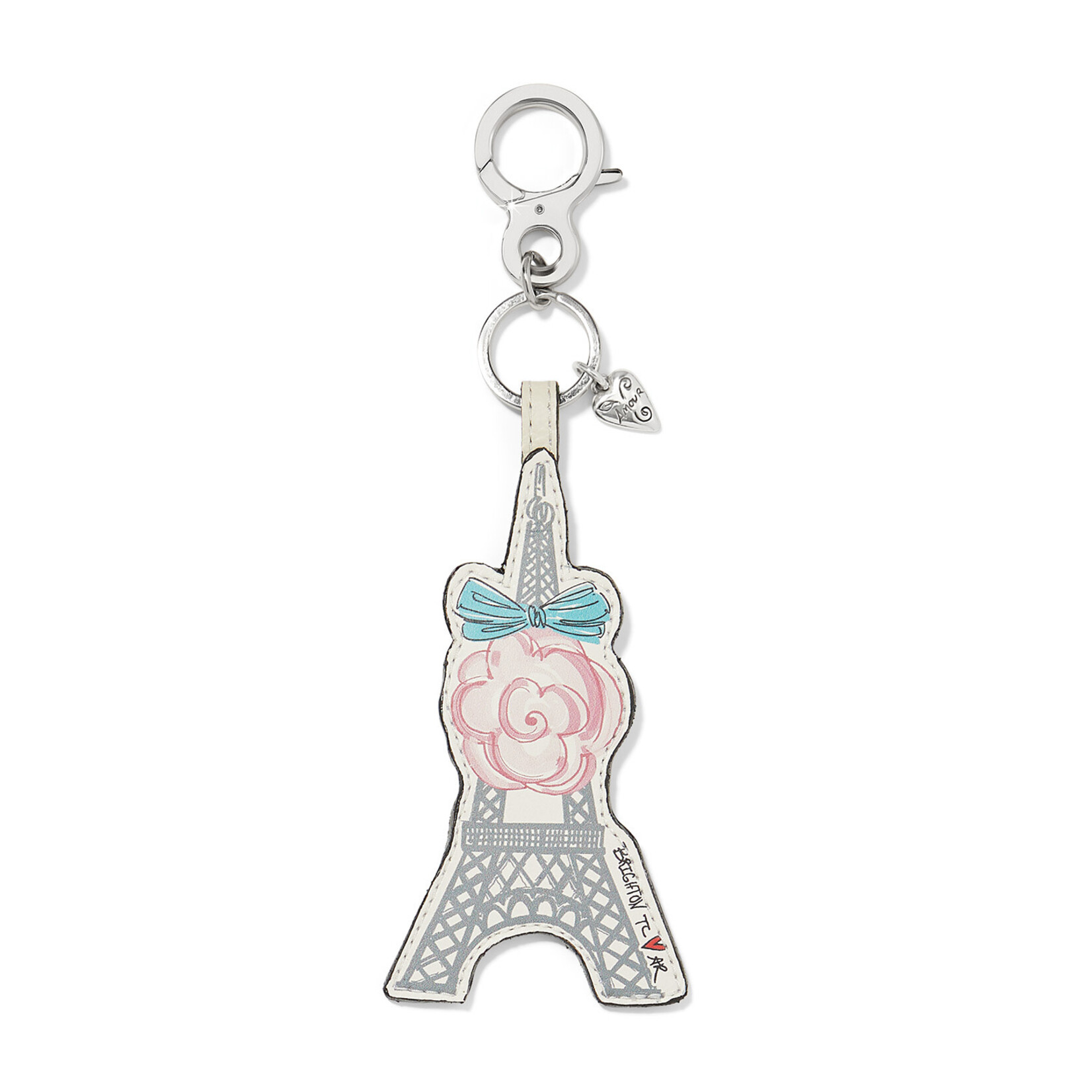 Brighton Paris Blooms La Tour Eiffel Handbag Fob