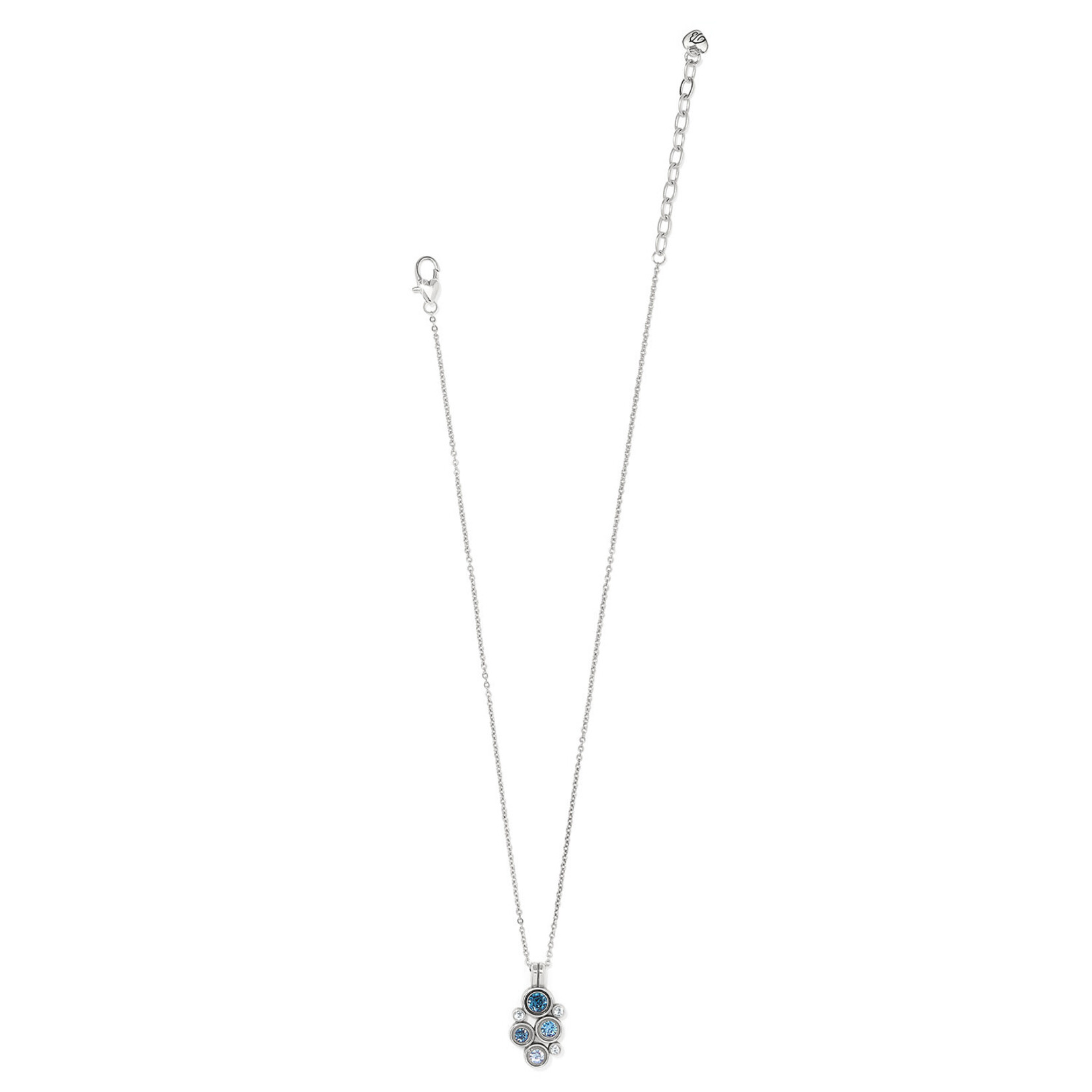 Brighton Constella Cluster Blue Necklace