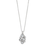 Brighton Constella Cluster Crystal Necklace
