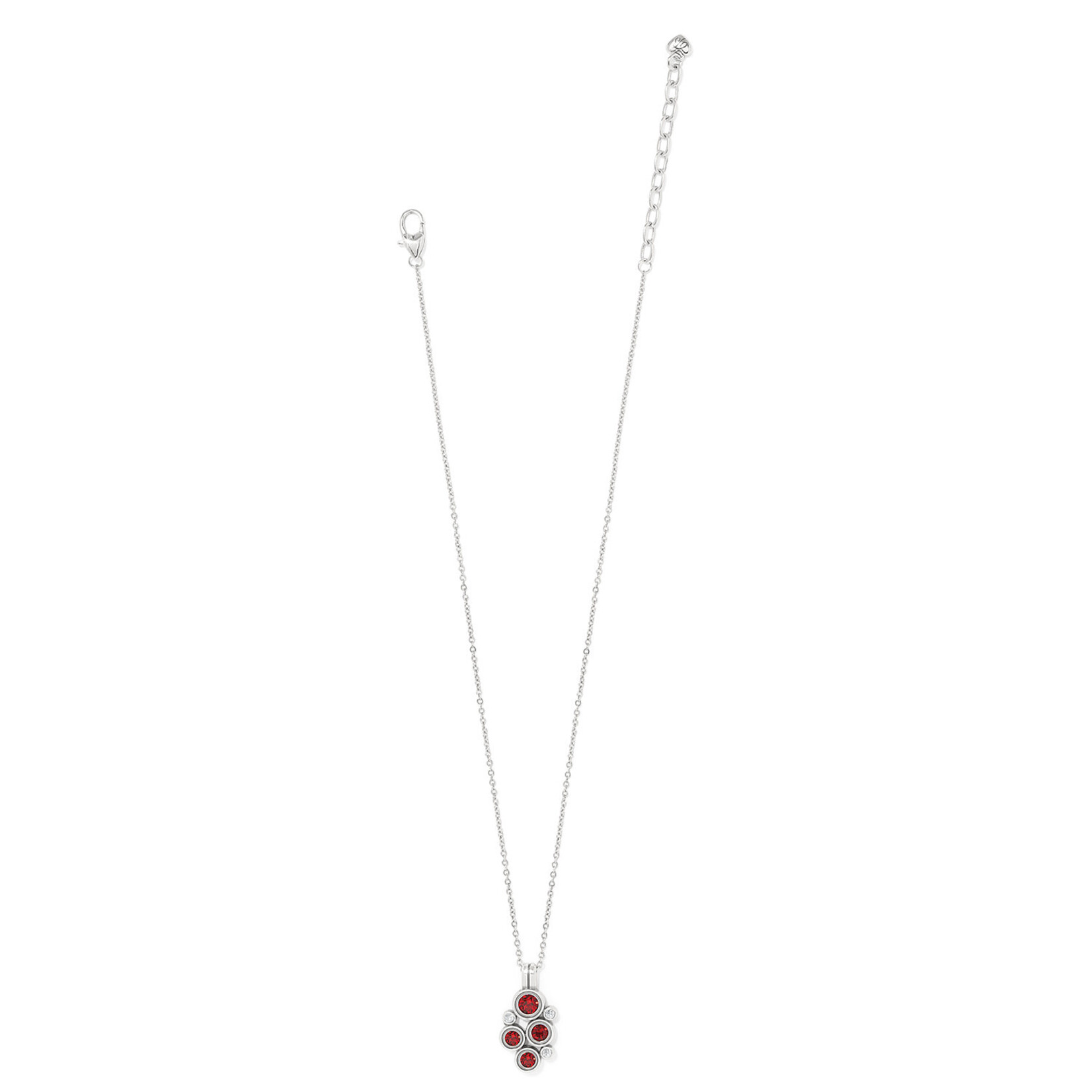 Brighton Constella Cluster Red Necklace