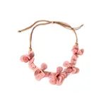Organic Tagua Jewelry Florence Tagua Necklace in Pink