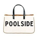 Canvas Poolside Tote