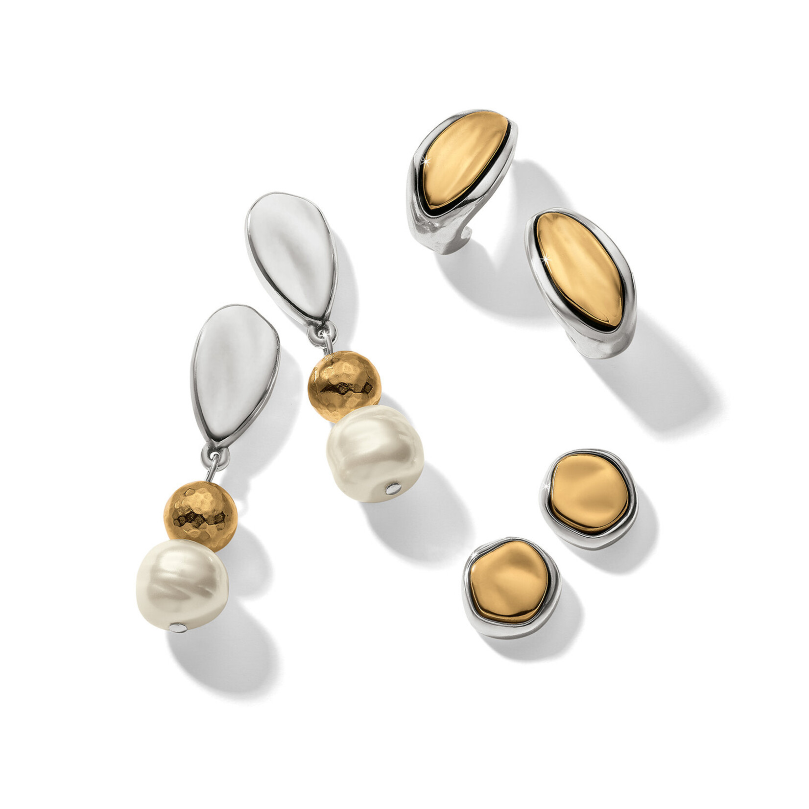Brighton Cascade Round Post Earrings