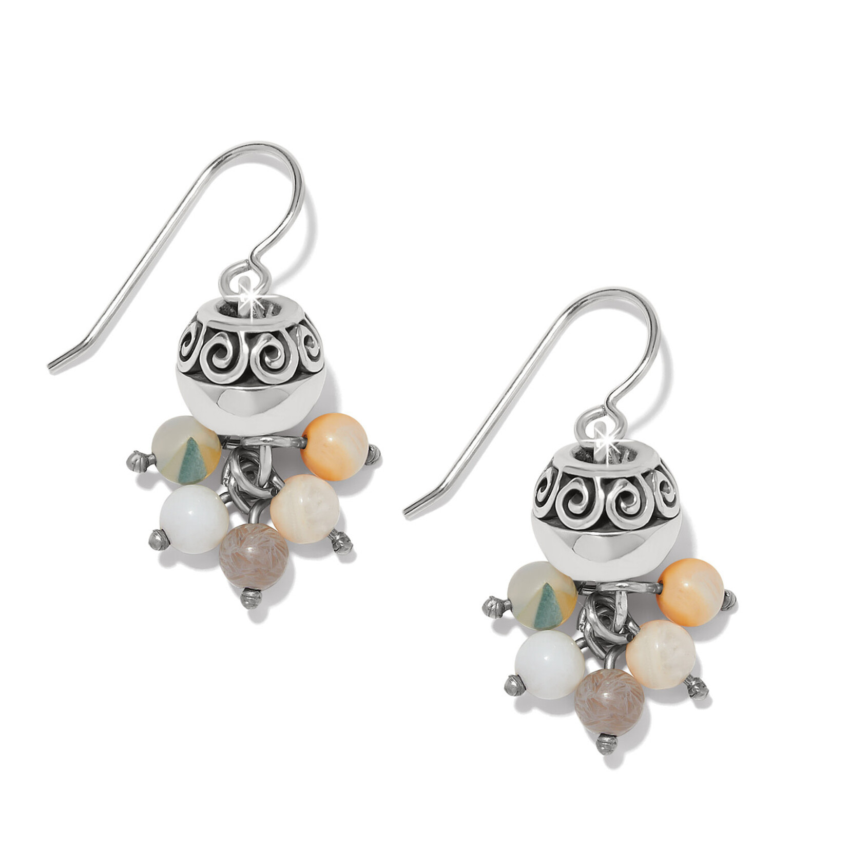 Brighton Contempo Moda Mystic Beaded French Wire Earrings