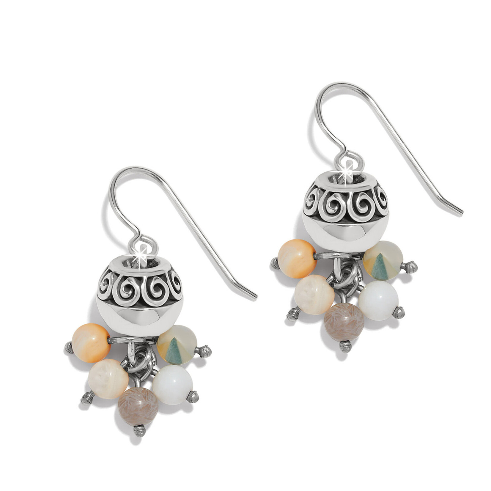 Brighton Contempo Moda Mystic Beaded French Wire Earrings