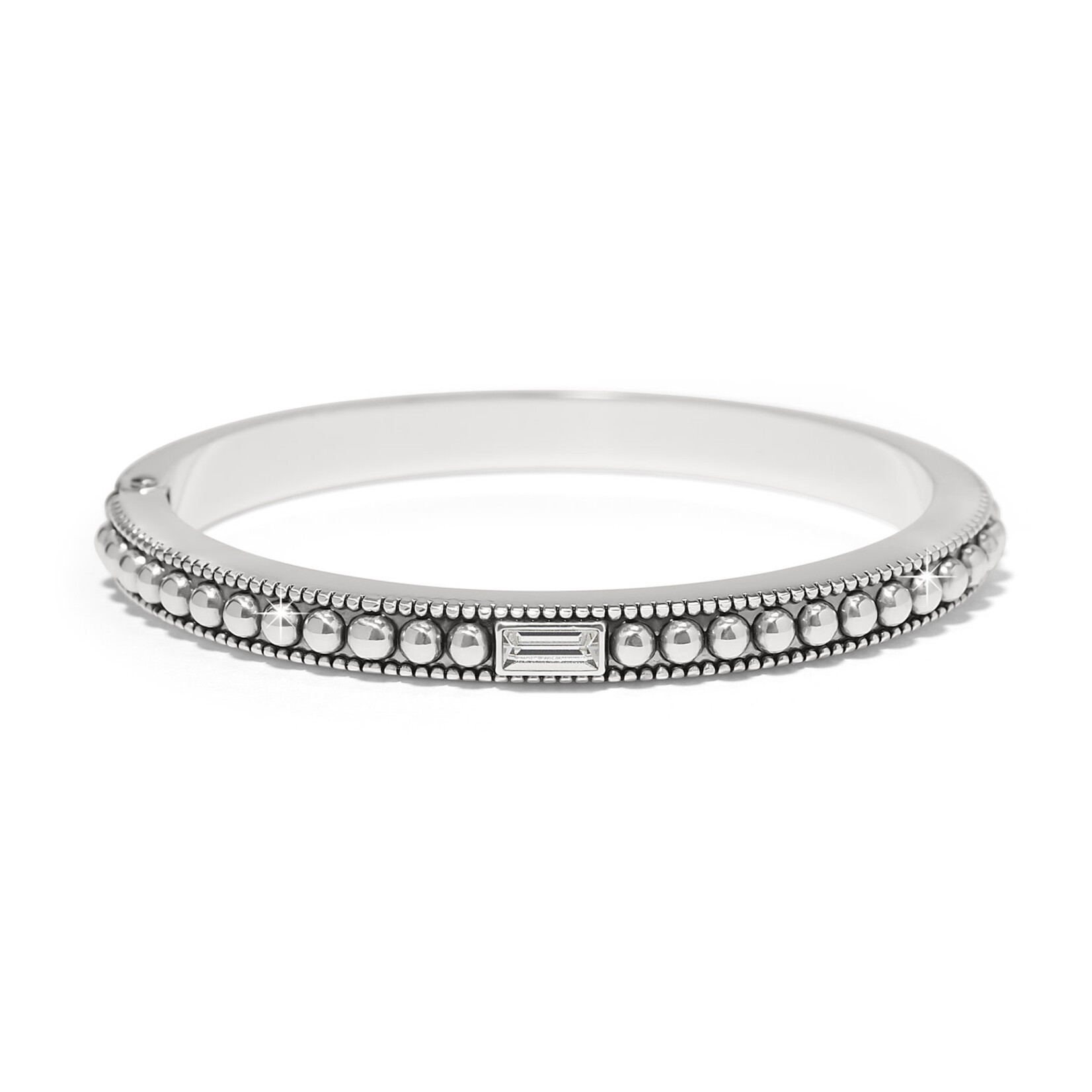 Brighton Pretty Tough Gem Crystal Hinged Bangle
