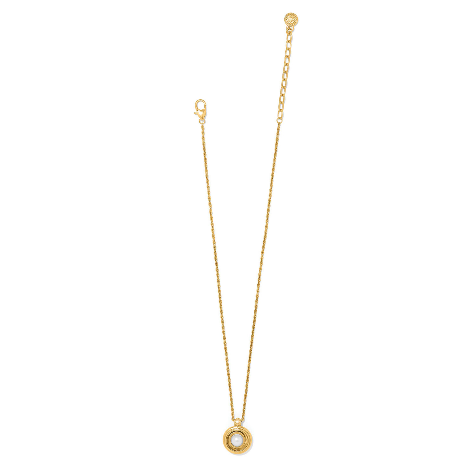 Brighton Ferrara Deco Pearl Reversible Necklace