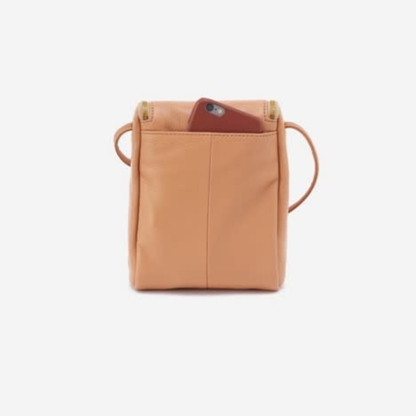 HOBO Fern Pebbled Leather Crossbody in Sandstorm