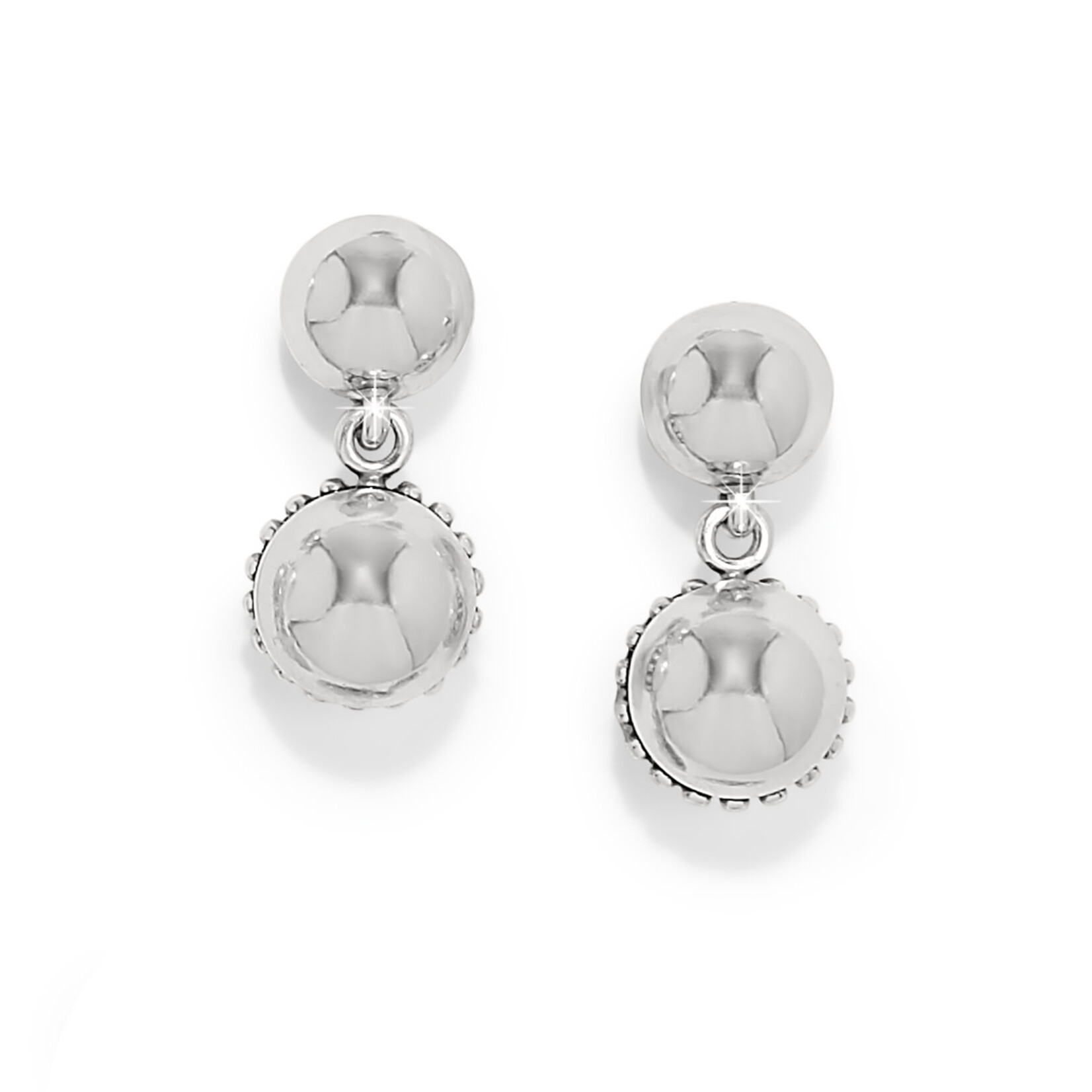 Brighton Pretty Tough Bold Stud Post Drop Earrings