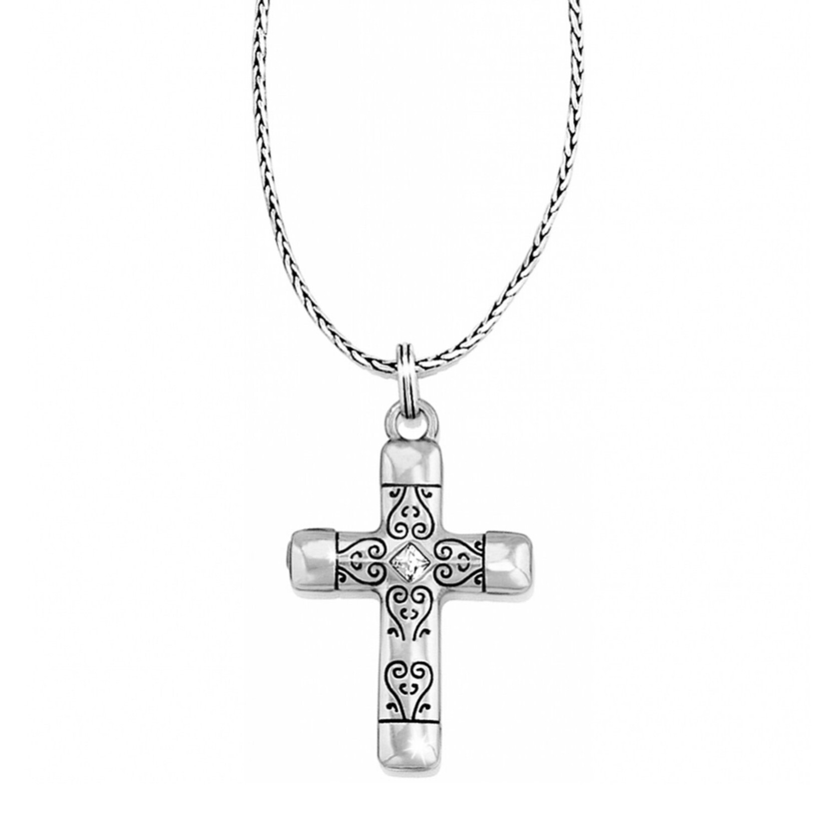 Brighton Venezia Large Cross Reversible Necklace