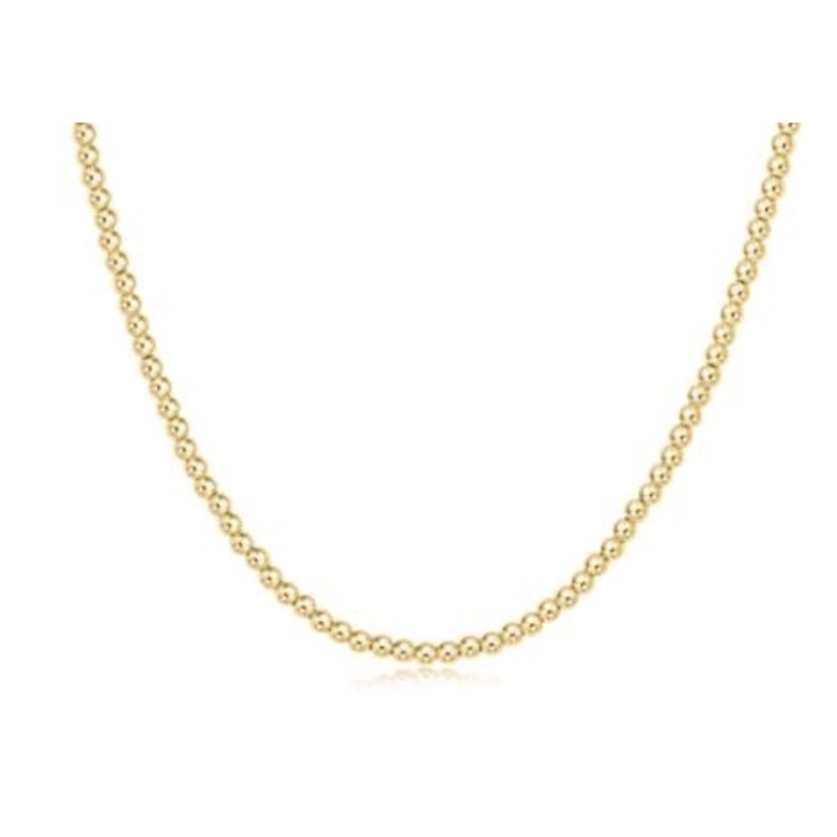 enewton Design 15" Choker Classic Gold 3mm Bead