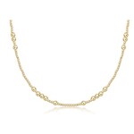 enewton Design 17" Choker Hope Unwritten - 4mm Gold