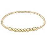 enewton Design CLASSIC GOLD BEADED BLISS 2MM BEAD BRACELET - 4MM GOLD