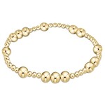 enewton Design ENEWTON EXTENDS - HOPE UNWRITTEN 6MM BEAD BRACELET - GOLD