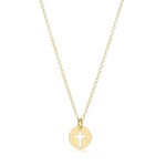 enewton Design 16" Necklace Gold - Blessed Small Gold Disc