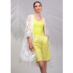 Alison Sheri Woven Cardigan in White