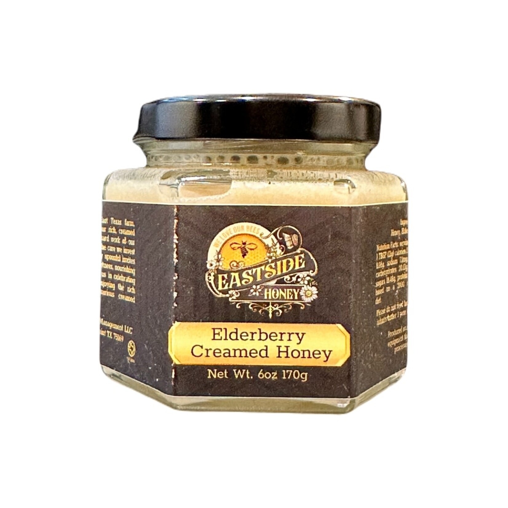 Elderberry Creamed Honey - 6 oz