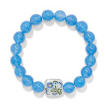 Brighton Sydney Daisy Blue Stretch Bracelet